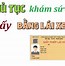 Giấy Khám Sức Khỏe Lái Xe Giá Bao Nhiêu