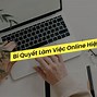 Tìm Việc Online Tại Nhà